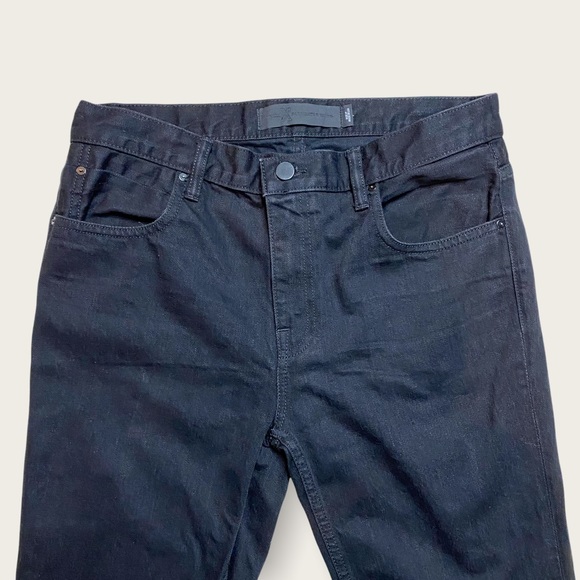 Denim x Alexander Wang 002 Relaxed Jean in Black Sz 27 EUC Straight Leg Jean - Picture 6 of 11